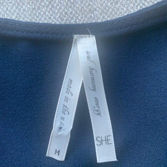 SOLD - Not For Sale
Cute shift dress with tan belt shown - Picture 5 of 12